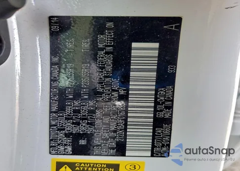 2015 Lexus Rx 350 из США, поврежденный, VIN 2T2ZK1BA9FC167853